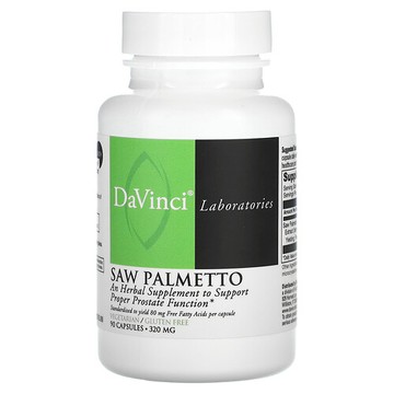 DaVinci Laboratories, 鋸棕櫚，320 毫克，90 粒膠囊