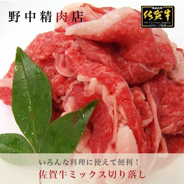 牛肉 佐賀牛ミックス切り落し（500g）