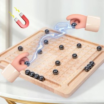 兒童趣味踩雷磁力感應棋邏輯思維鍛煉益智親子對戰磁吸磁鐵玩具棋
