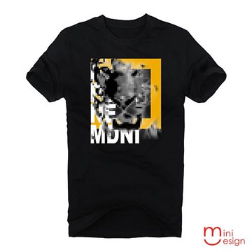 Minidesign-老虎潮流設計短T 五色