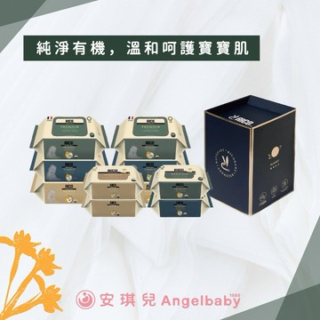 【安琪兒婦嬰百貨】RICObaby金盞花有機天然特厚濕紙巾禮盒組