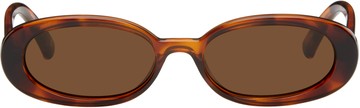 Le Specs SSENSE 独家发售黄褐色 Outta Love 太阳镜