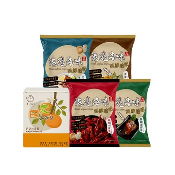 週二食記 田家果茶醬240g+港邊海味26gX4包