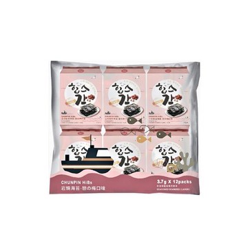 雋品HiBs岩燒海苔12包入-戀の梅