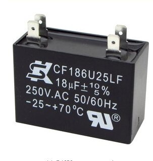 【18uf】250V 除濕機電容 (送風馬達)/亦適用於:冰箱/洗衣機(規格相符亦可使用)台製世佳 品質超優