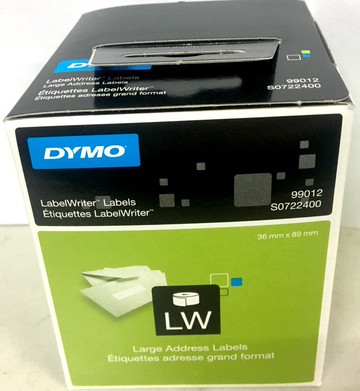 達美 dymo 11352 熱敏標簽國產不干膠標簽打印紙 25X54mm 500張