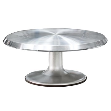 TRIARROW 三箭牌專業用鋁合金蛋糕轉盤 直徑31cm 高度13.2cm 底部防滑  12吋  1個