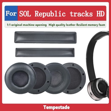 For SOL Republic tracks HD V10耳罩耳墊耳罩耳機套替換耳墊