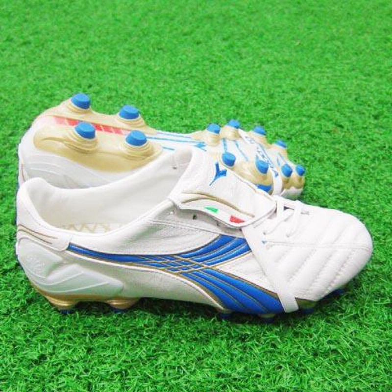 LX K-PRO MG14 ホワイト×ブルー 【diadora|ディアドラ】サッカー 