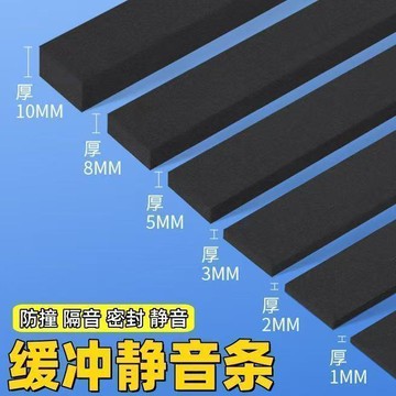 【台灣出貨】關門緩衝靜音門縫密封條關不嚴緊家用防門響貼房門關門減震緩衝墊