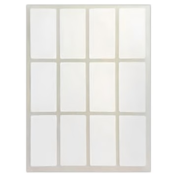 Bluemato PP 方形標籤貼紙 2  C  10入  5個