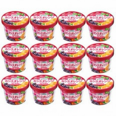 紙カップカシスオレンジジャム130g　12個