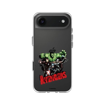 iPhone Air Clear Case（相機按鈕） 透明 - 迪士尼-漫威 Marvel - 漫威英雄-復仇者聯盟 Avengers