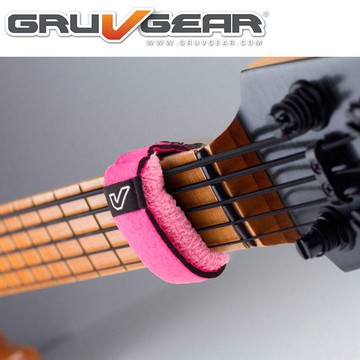 小叮噹的店 悶音束帶 Gruv Gear FretWrap 粉紅色 S/M FW-PNK