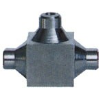 儀表接頭,不銹鋼儀表三通,304焊接三通,方體焊接三通14mm