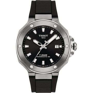 TISSOT 官方授權 T-Race 摩托車元素 動力儲存80小時機械錶 開學新裝備-41mm T1418071705100