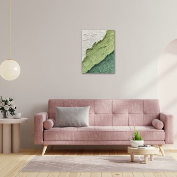 御畫房 當代國家級展覽畫家 抽象系列手繪油畫60×80cm(DB-085)