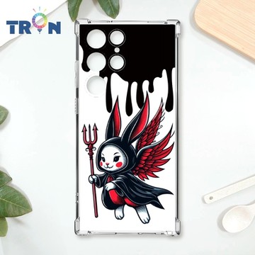 TRON 三星 S24 Ultra 萬聖節變裝派對 四角防摔 軟殼 手機殼