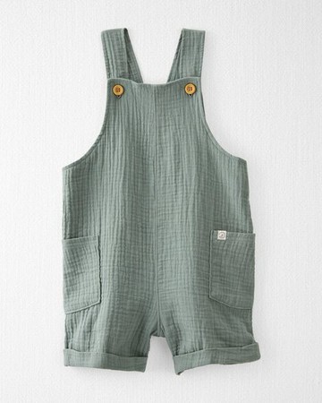 Toddler Organic Cotton Gauze Shortall