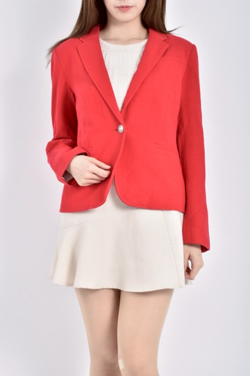 (S) banana republic質感長袖紅色外套