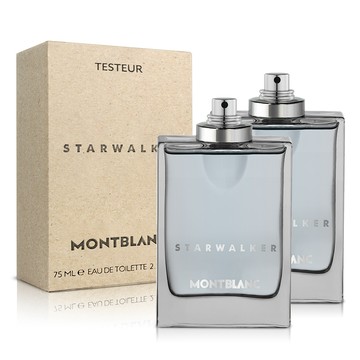 MONTBLANC 星際旅者男性淡香水-Tester(75ml)X2入