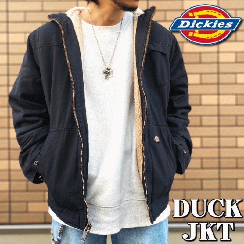 Dickies ディッキーズ SHERPA LINED HOODED DUCK JACKET ボア ダック