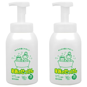 MIYOSHI 玉之肌 無添加泡沫沐浴露 600ml  2瓶