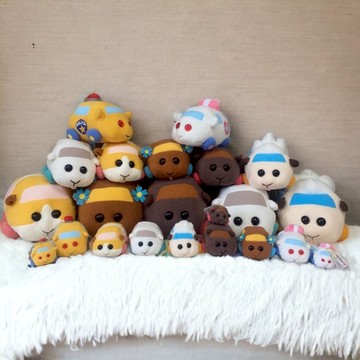 Muse 木棉花 正版授權 天竺鼠 車車 阿比 巧克力 泰迪 警車 救護車 馬鈴薯 西摩羅