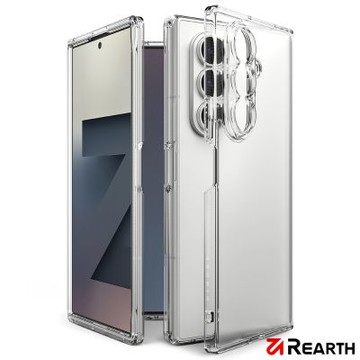 Rearth 三星 Galaxy Z Fold 7 (Ringke Fusion) 高質感保護殼(透明)