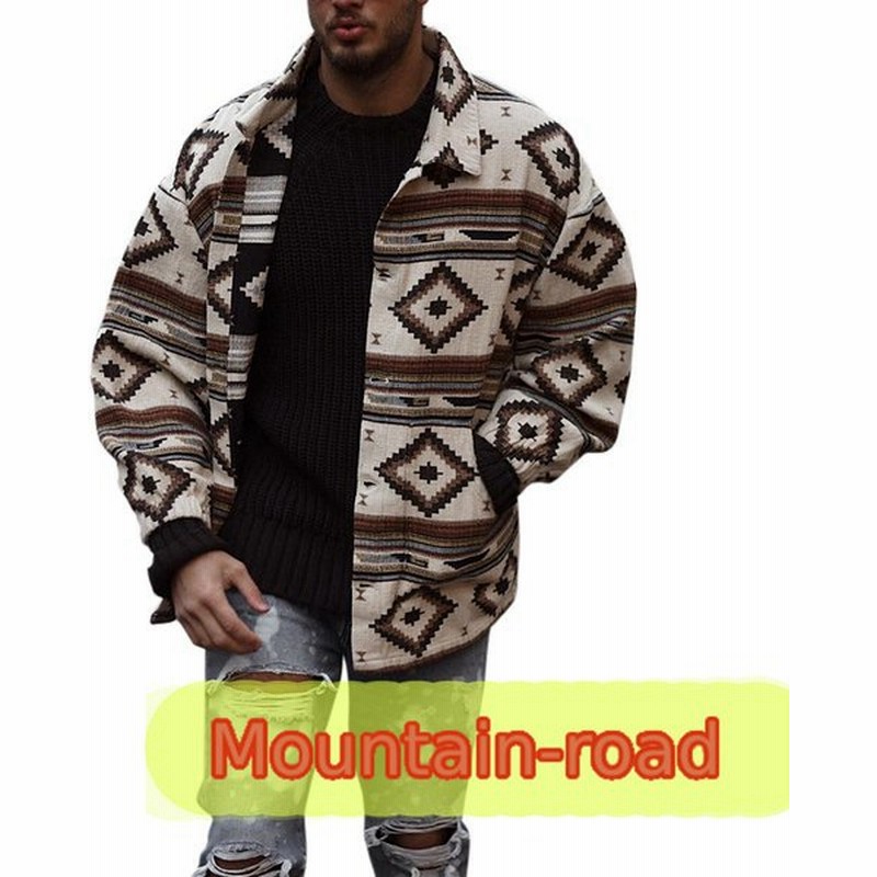 コート メンズ 40代 ジャケット 秋 春 シャツ 長袖 アウター 幾何学模様 立ち襟 スリム 紳士 カーディガン コーディガン おしゃれ 通販 Lineポイント最大0 5 Get Lineショッピング