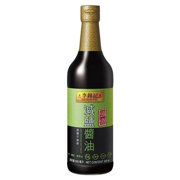 李錦記 頭道減鹽醬油  500ml  1瓶