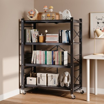 免安裝置物架落地兒童書架辦公簡易書架客廳多層置物架臥室收納架