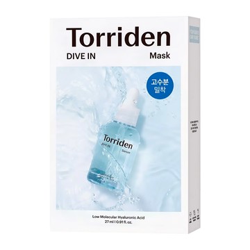 Torriden 台灣公司貨 5D微分子玻尿酸保濕面膜  10入  1組