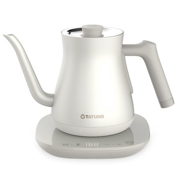 輕享料理  TATUNG 大同溫控手沖電茶壺(1機1底座) (TEK-0924EA-W