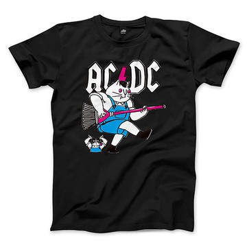 ACDC - 中性版T恤 - 黑