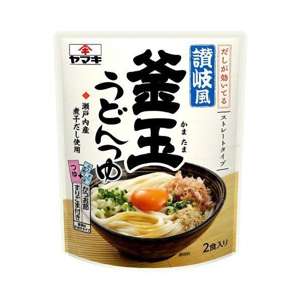 ヤマキ 讃岐風 釜玉うどんつゆ 2食入り 通販 Lineポイント最大0 5 Get Lineショッピング