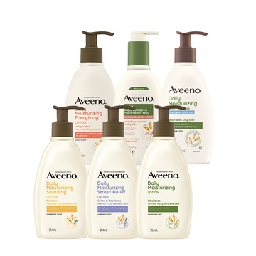 Aveeno 長效燕麥保濕乳354ml(任選_燕麥/薰衣草/洋甘菊/活力果香/水感/蜂蜜杏桃)