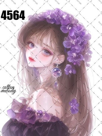 original sticker no.4564 人物貼紙 原創貼紙 原創人物貼紙 裝飾貼紙 cotton melody