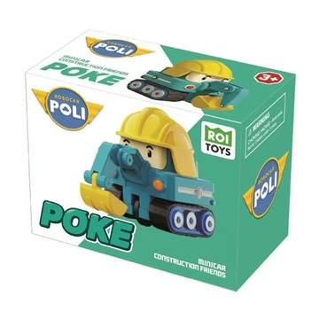 ROI TOYS 普克 工程車迷你模型車  2吋  1個