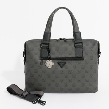 PLAYBOY - 托特包附長背帶  Debonair系列 - 灰色