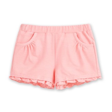 甜蜜午茶粉色花邊短褲 (Hi Cool涼感布+吸濕排汗)
