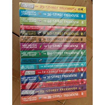 【查德書境】瘋狂樹屋 Storey Treehouse 小屁孩樹屋 新15冊13-169層 英文盒裝 另有特別版3冊
