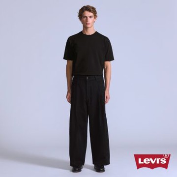 Levi s BLUETAB Wide Pleat Crop 中腰前打折寬鬆牛仔褲 / MOJ日本面料 / 原色 男生牛仔褲 人氣新品