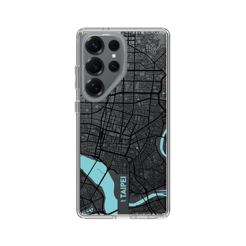 Galaxy S25 Ultra Clear 透明 - JOCR - Taipei (Black Logo)