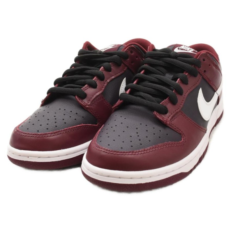 NIKE ナイキ DUNK LOW RETRO DARK BEETROOT DJ6188-600 ダンク ローカットスニーカー US9/27cm  ボルドー | LINEブランドカタログ