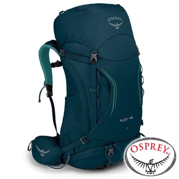 【美國 OSPREY】Kyte 46健行登山背包 44L『冰湖綠』10001835