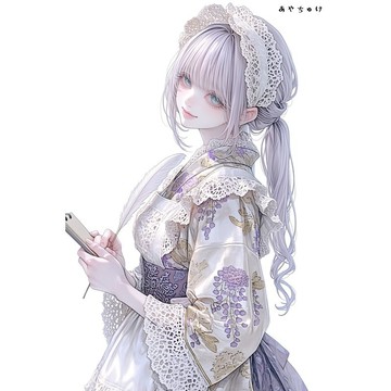 【9 月新作】07-142-0358 人物貼紙 幻想復古浪漫喫茶