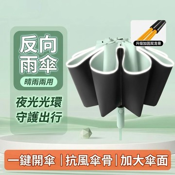反光反向自動傘 20骨 雨傘 折疊雨傘 黑膠防曬傘 晴雨傘 車用雨傘 自動雨傘 自動折疊傘 防風傘888