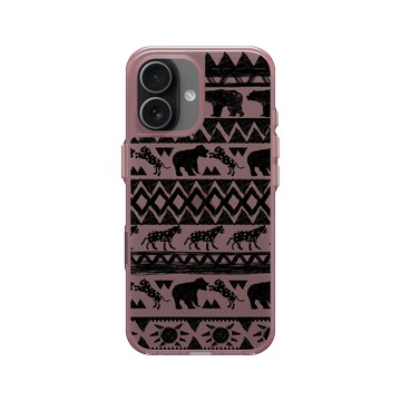 iPhone 17 Clear (相機按鈕) 晶醺玫 - 花生騷 WasangShow - 熊與豹