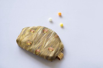 好禮  貝殼包  黃海絲夢 可放卡片